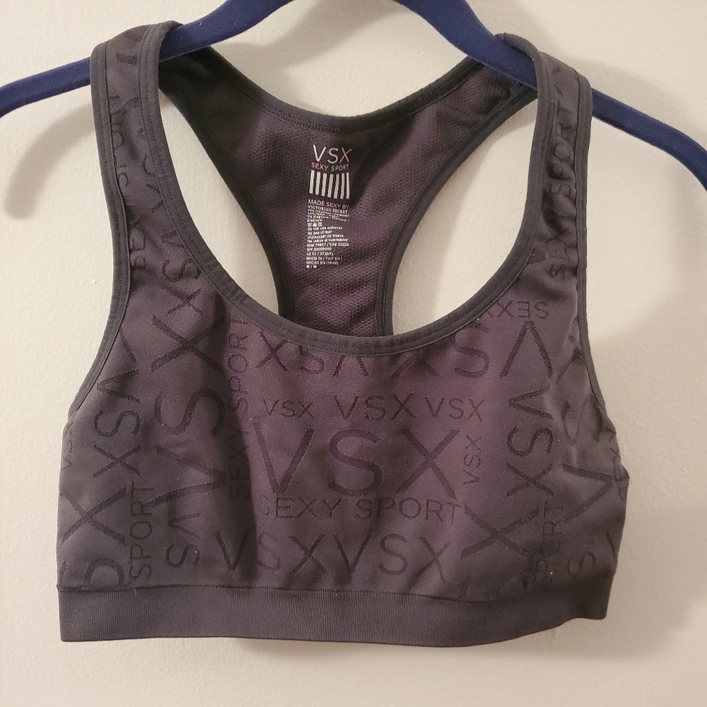 Victoria's Secret Grey Supermodel Sports Bra